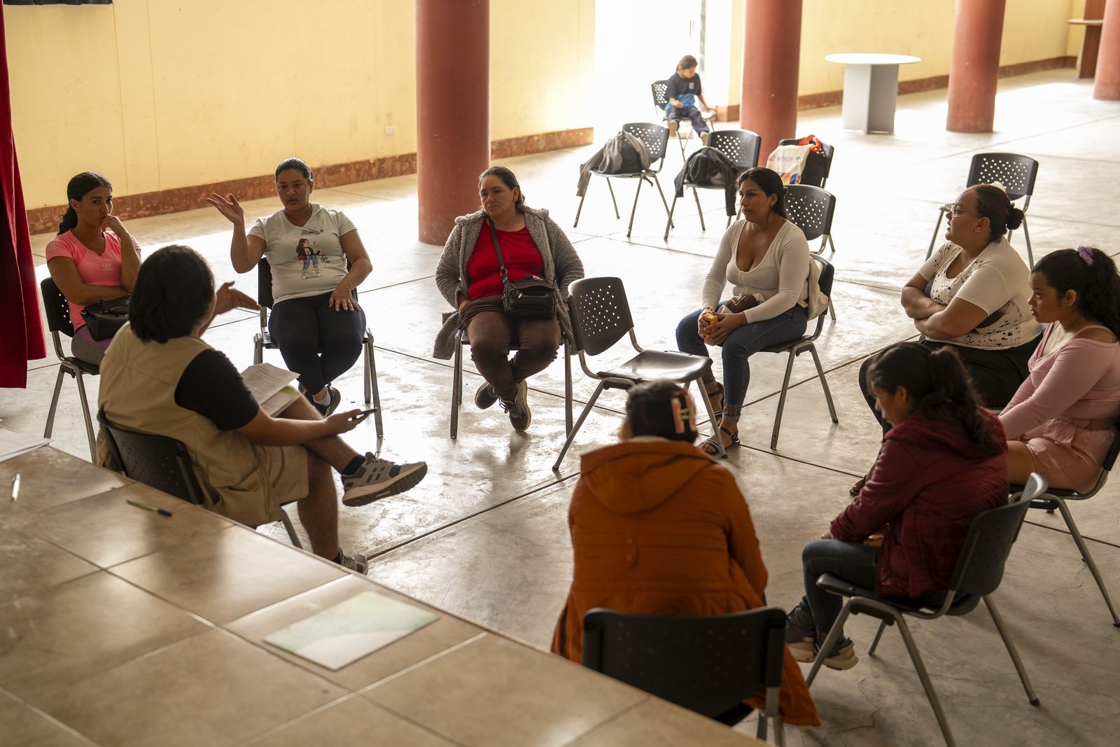 Child and adolescent protection: coordination with the community